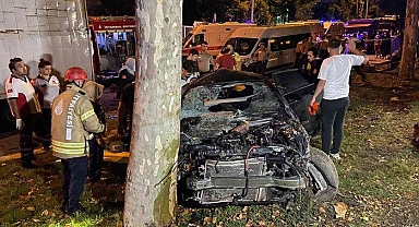 Esenler'de korkunç kaza! 5 ölü, 1 yaralı...