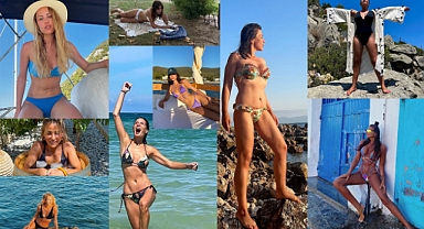 Ünlülerden tatil pozları