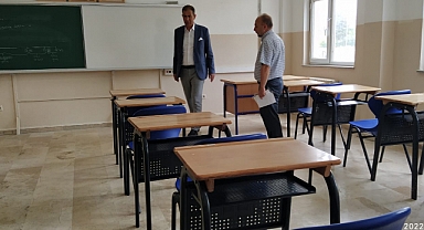 Zekeriya Artar okullarda incelemelerde bulundu