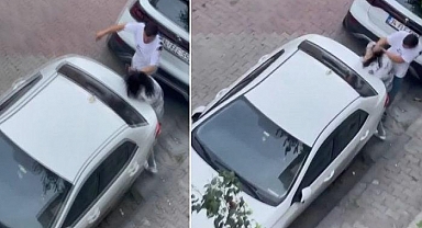 Genç kız tekme tokat dövüldü