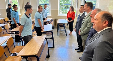 Japonya İstanbul Başkonsolosu Kenichi'den Sarten'e ziyaret