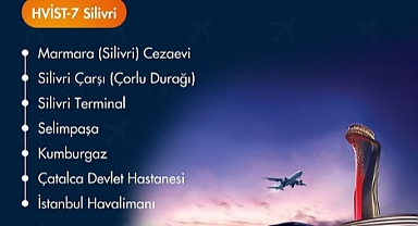 İstanbul Havalimanı’na Silivri’den seferler başladı