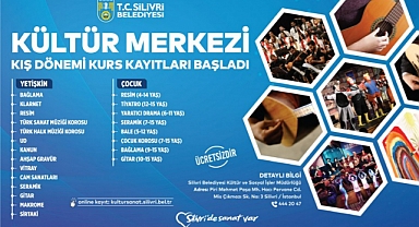 Silivri Belediyesi kış dönemi kurs kayıtları devam ediyor