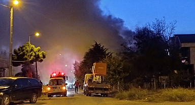 Silivri'de ahşap evde çıkan yangın söndürüldü