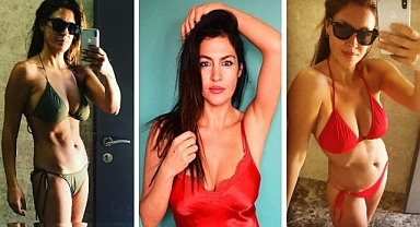 Tuğba Ekinci tangalı bikinisini paylaştı