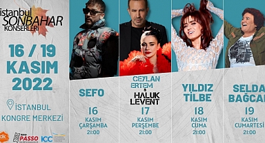 İstanbul'un ritmi sonbahar konserleriyle yükseliyor
