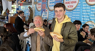 Öğrenciler ara tatile balık yiyerek girdi