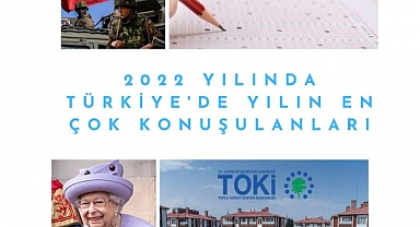 Ajans Press açıkladı: 2022 yılında Türkiye'de yılın en çok konuşulanları