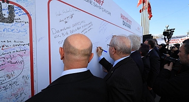 CHP’li başkanlar 'haysiyet Duvarı'nda bir araya geldi