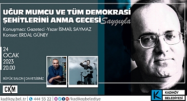 Uğur Mumcu Kadıköy'de anılıyor