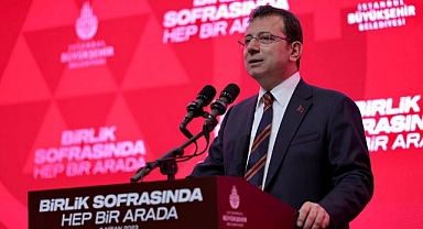 3000 Kişilik 'Birlik Sofrası'nda konuştu
