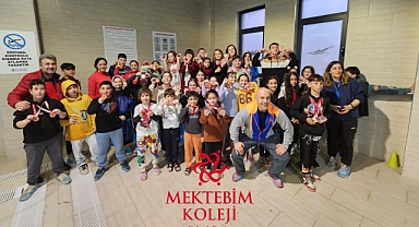 Mektebime 25 madalya birden verildi