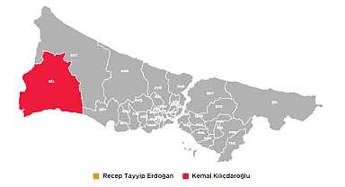 Silivri'de seçim sonuçları