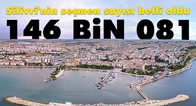 Silivri'de seçmen sayısı 24 bin arttı