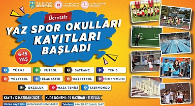 Yaz spor okulları kayıtları başladı