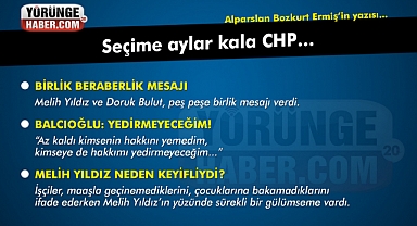Alparslan ERMİŞ - Seçime aylar kala CHP