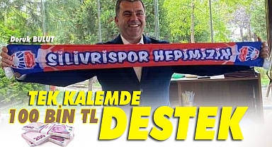 Bulut'tan tek kalemde 100 Bin TL bağış