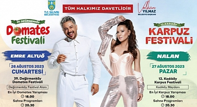Domates ve Karpuz festivallerim için geri sayım başladı
