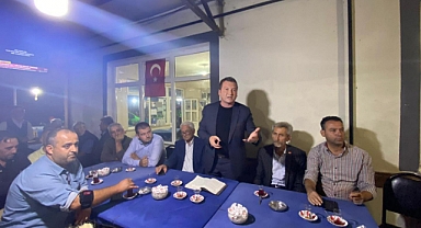 Bora Balcıoğlu Danamandıra'da vatandaşlarla buluştu