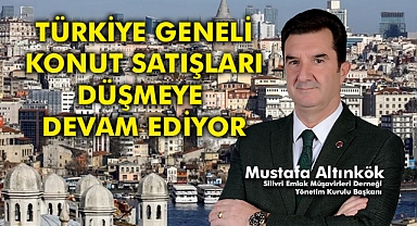 Konut satış adetleri düşüyor