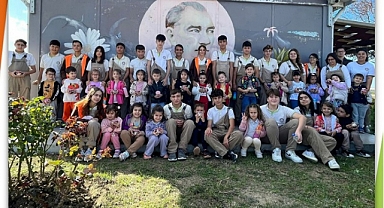 Silivri'de anaokulu öğrencileri tarımı öğreniyor