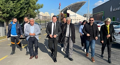 Balcıoğlu ve Kömür kurumları ziyaret etti