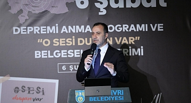 Yılmaz: 1 yıldır deprem bölgesindeyiz