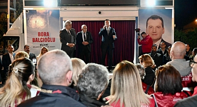 Balcıoğlu, Danamandıra ve Sayalar’da vatandaşlara seslendi