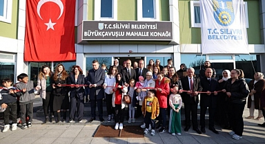 BüyükÇavuşlu'ya Açılış yağmuru