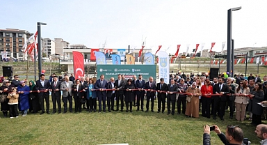 Silivri'de milletin bahçesi milletle birlikte hizmete açıldı