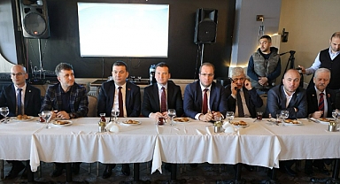 Silivri protokolü bayramlaşma töreninde buluştu