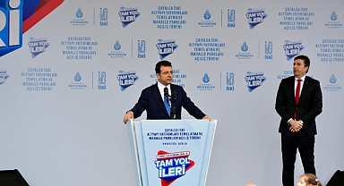 İmamoğlu, Çatalca'da vatandaşlara seslendi