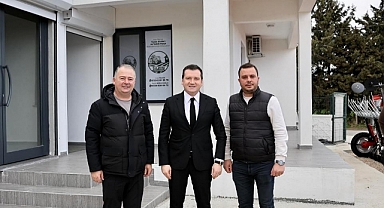 Başkan Balcıoğlu’ndan Silivri Tarım Makineleri’ne ziyaret