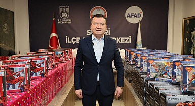 Hataylı çocuklara 23 Nisan sürprizi