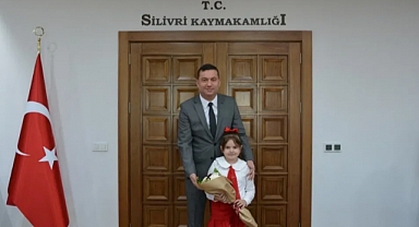 Kaymakam Toğan, makamını Minik Ela Sahra’ya devretti