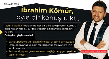 Kömür öyle bir konuştu ki…