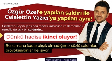 Özgür Özel’e yapılan saldırı ile Yazıcı’ya yapılan aynı!