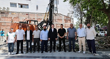 Alibey Camii’nde yapım süreci başladı