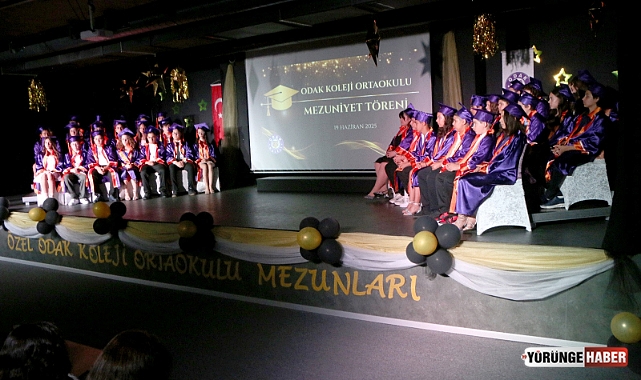 Odak Koleji’nde 8. Sınıflar Mezuniyet Coşkusu