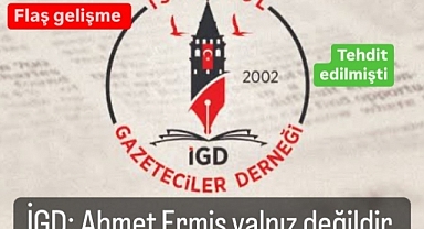 Flaş gelişme! İGD açıklama yaptı: Ahmet Ermiş yalnız değildir