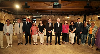 “Çamurdaki Sır” sergisine protokolden ziyaret