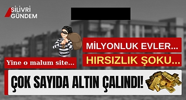 ÇOK SAYIDA ALTINI ÇALDILAR