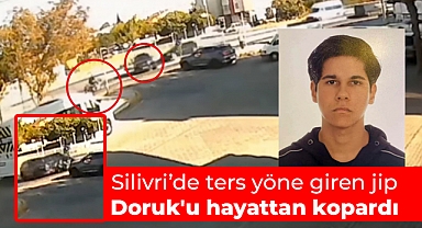 Silivri’de ters yöne giren jip Doruk'u hayattan kopardı