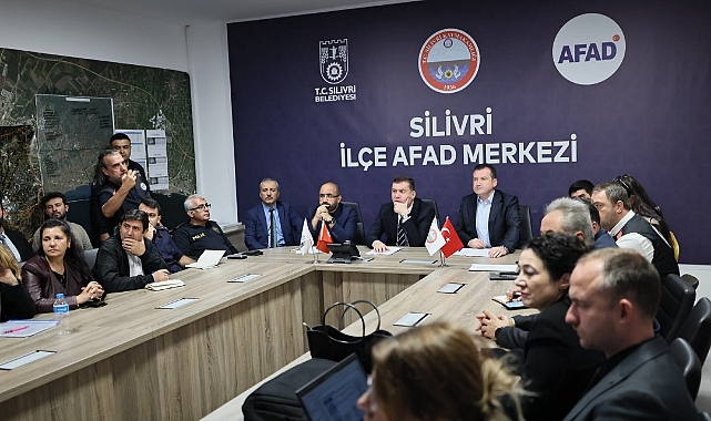 Silivri’de İRAP toplantısı: Hedef daha güvenli ve dirençli bir ilçe