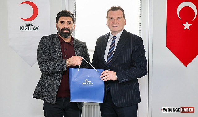 Başkan Balcıoğlu’ndan Emrah Aydın'a ziyaret