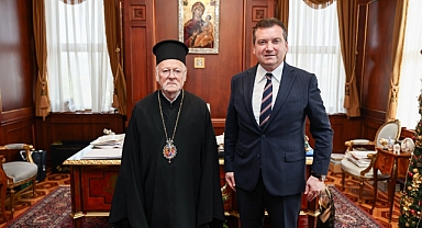 Başkan Balcıoğlu, Fener Rum Patrikhanesi’ni ziyaret etti