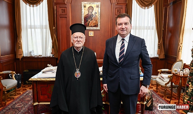 Başkan Balcıoğlu, Fener Rum Patrikhanesi’ni ziyaret etti