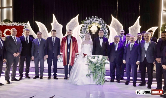 MUHTEŞEM DÜĞÜN! Fatih Aydın ve Serap Bildi Dünyaevine Girdi