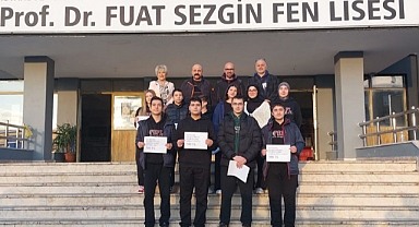 Prof. Dr. Fuat Sezgin Fen Lisesi’nde başarılar ödüllendirildi