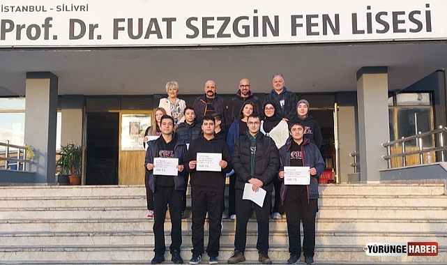Prof. Dr. Fuat Sezgin Fen Lisesi’nde başarılar ödüllendirildi